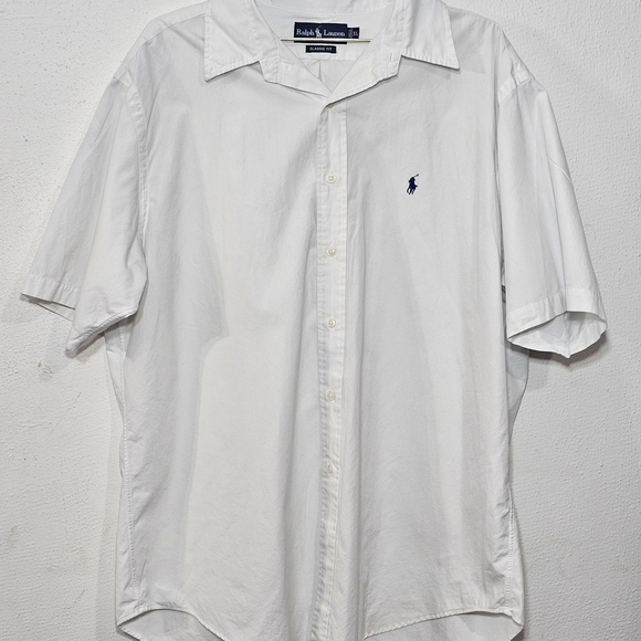 Ralph Lauren Blue Label White Button Down Shirt - Picture 5 of 13